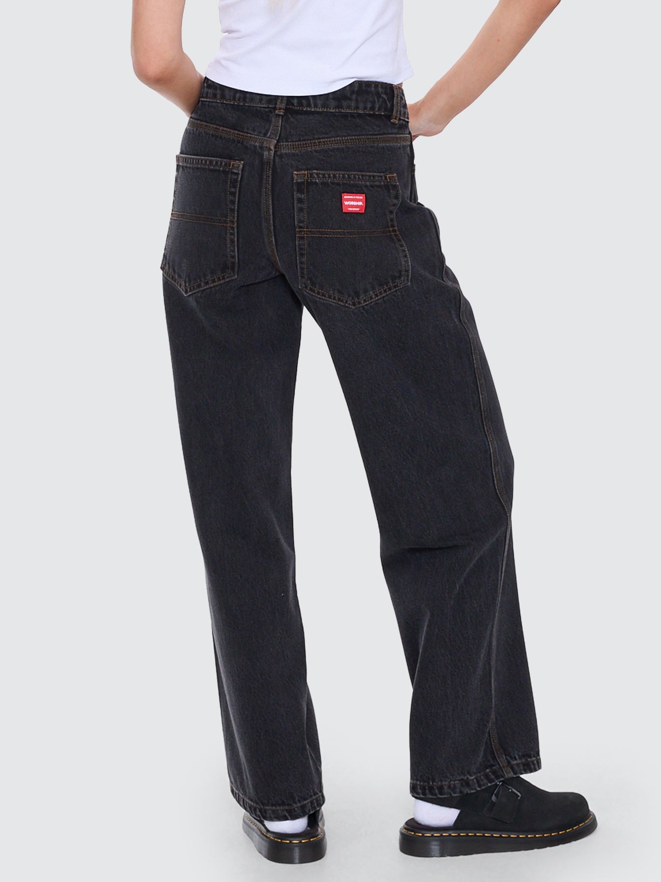 Sloucher Jean - Black Rinse 4