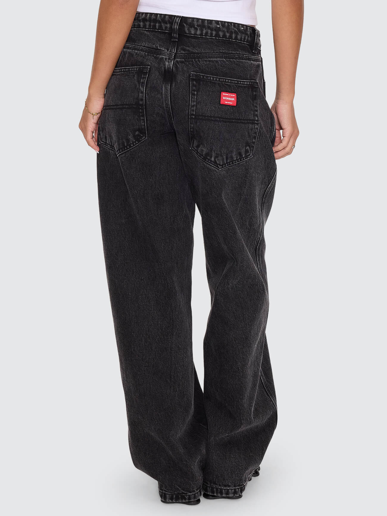Sloucher Jean - Black Rinse 4
