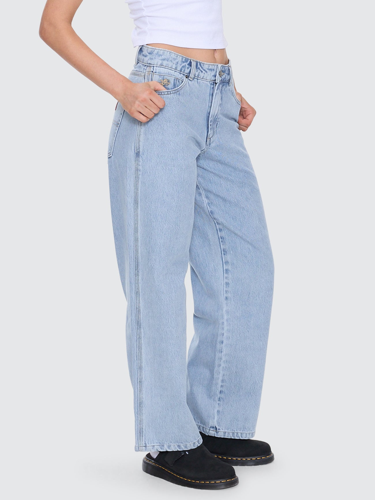 Sloucher Jean - Worship Worn Blue