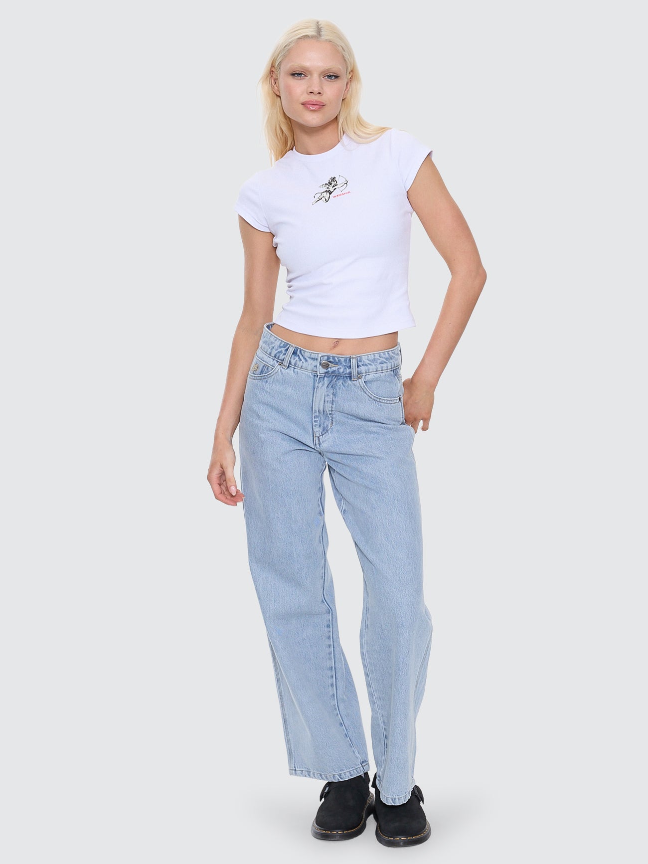 Sloucher Jean - Worship Worn Blue 4