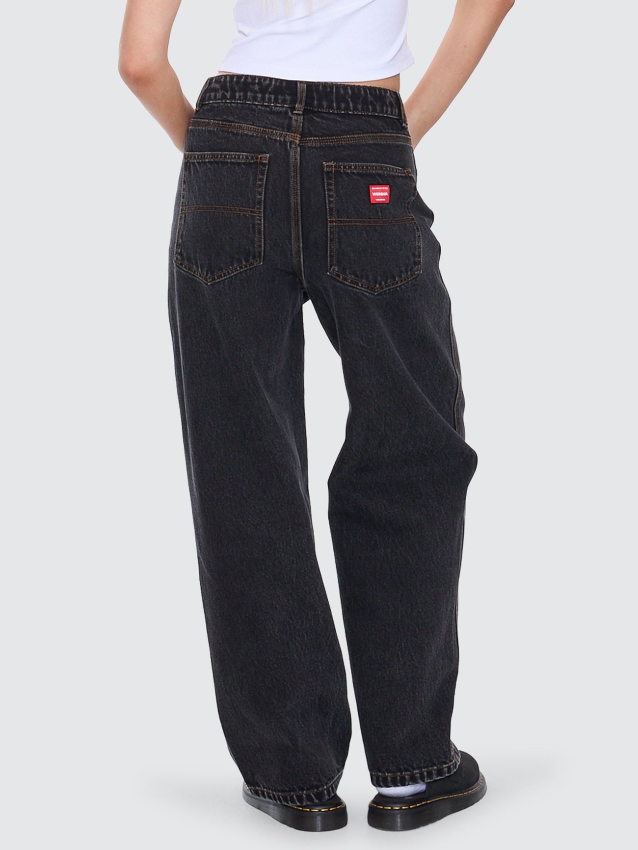 Big Baggy Jean - Black Rinse 4