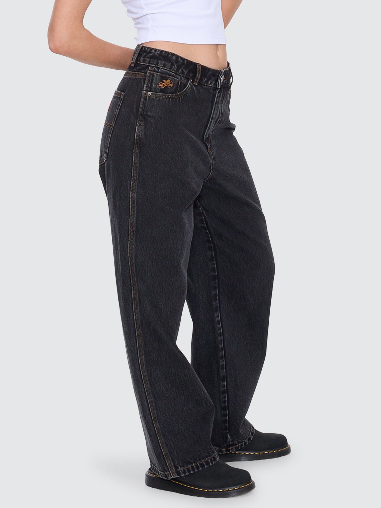 Big Baggy Jean - Black Rinse 4