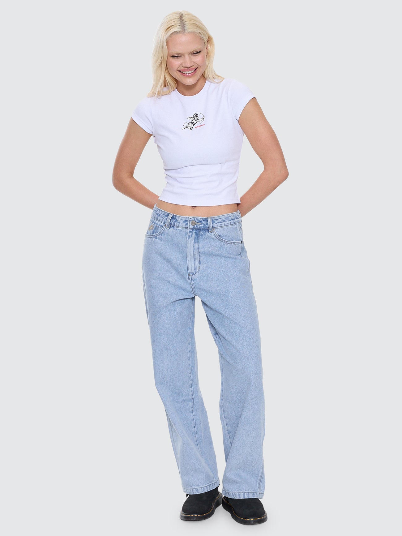 Big Baggy Jean - Worship Worn Blue 4