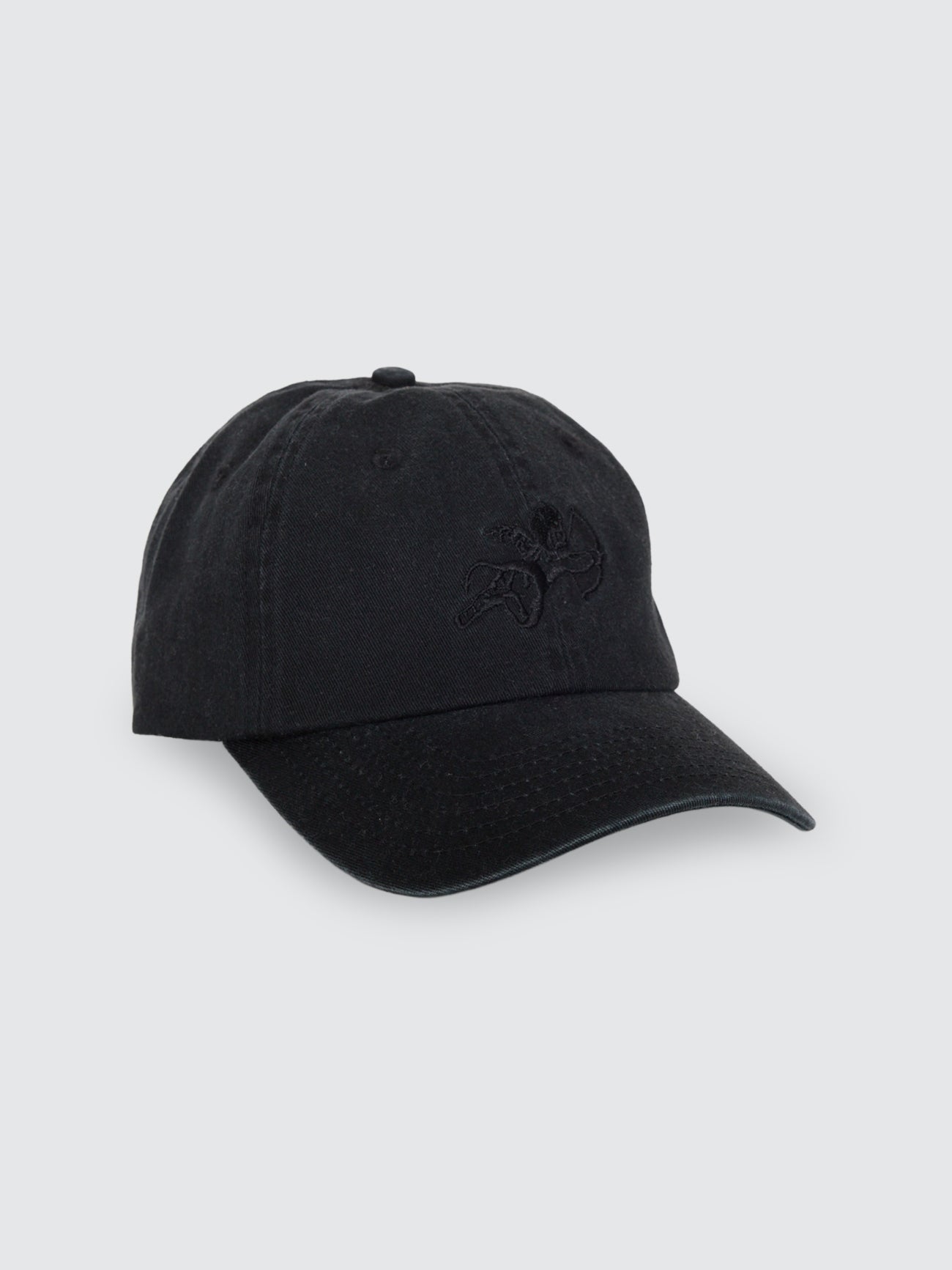 Cherub Dad Cap - Washed Black