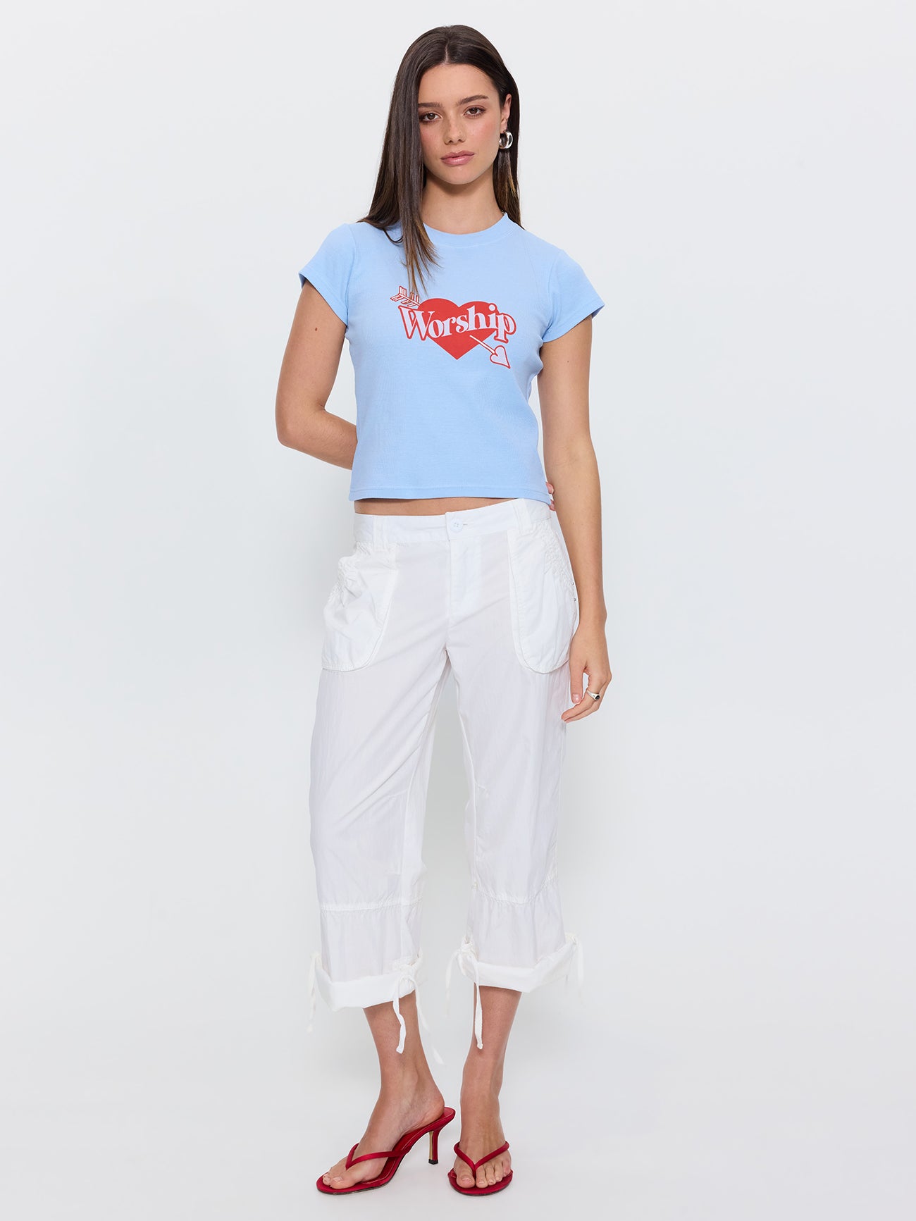 Love Struck Teeny Tee - Dream Blue
