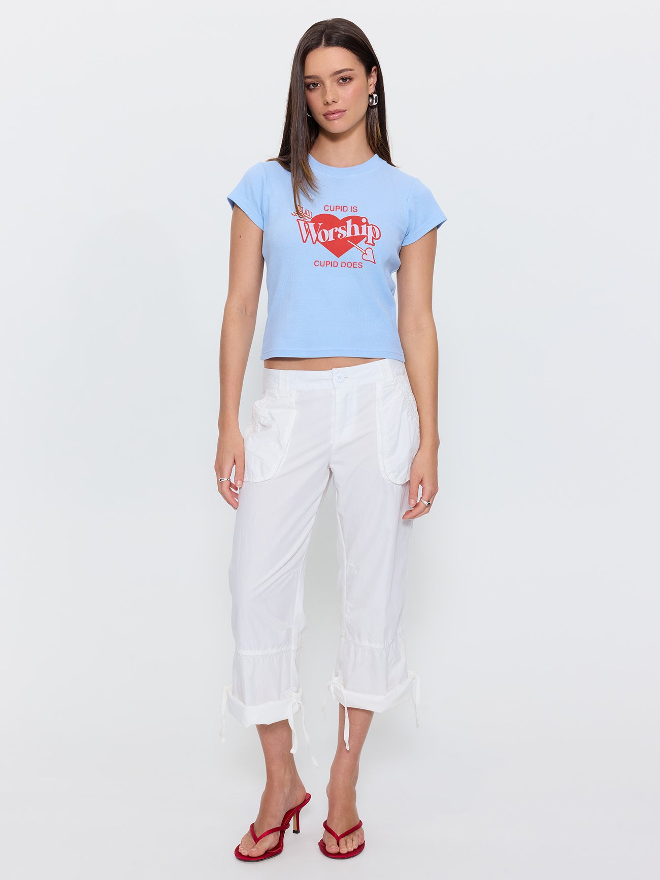 Love Struck Teeny Tee - Dream Blue