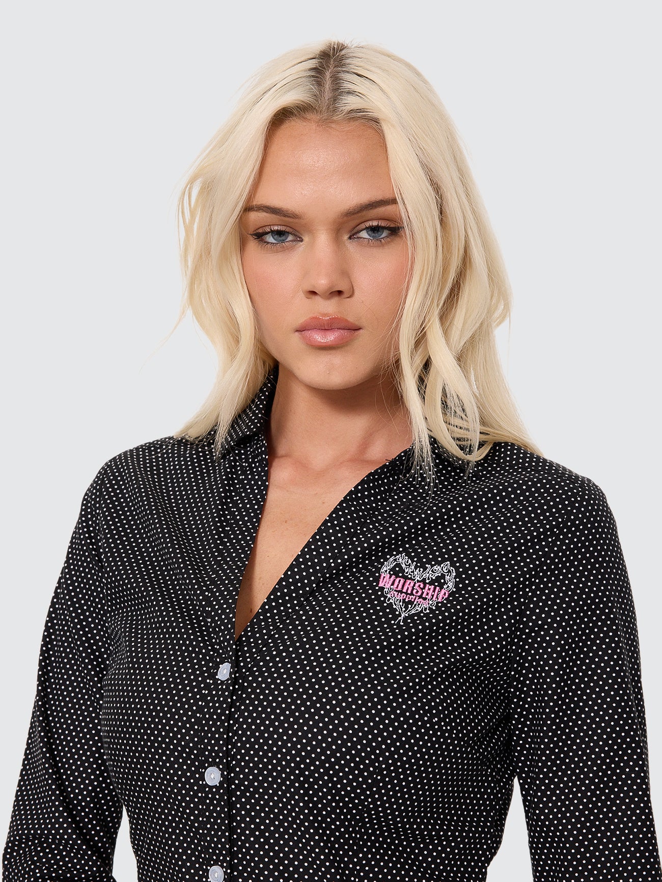 Delegate Long Sleeve Fitted Shirt - Black