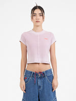 Core Divided Teeny Tee - Lilac Fade 4