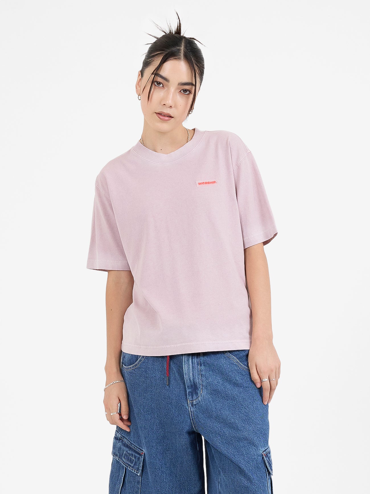 Core Regular Fit Tee - Lilac Fade 4