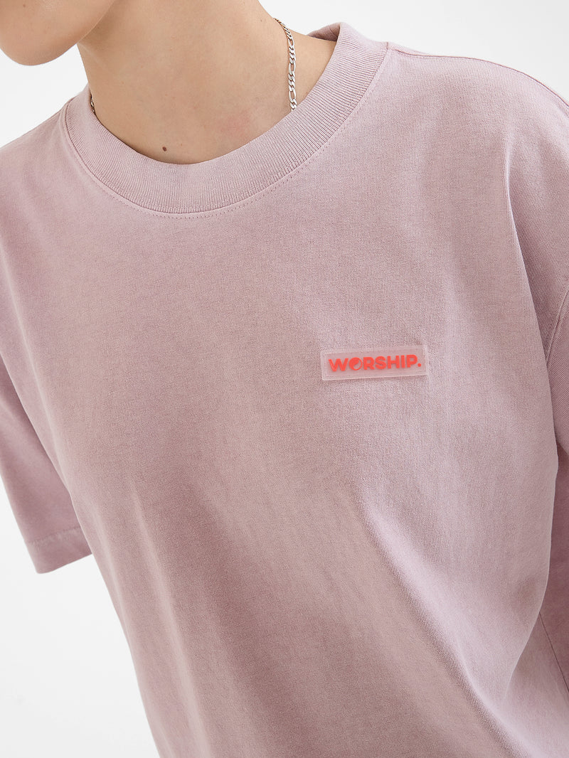 Core Regular Fit Tee - Lilac Fade 4