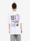 Potion Oversized Tee - White 4