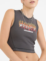 Hot Potato Tiny Tank - Worn Black 4