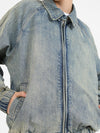 Denim Drizzler Jacket - Garbage Grime Blue 4