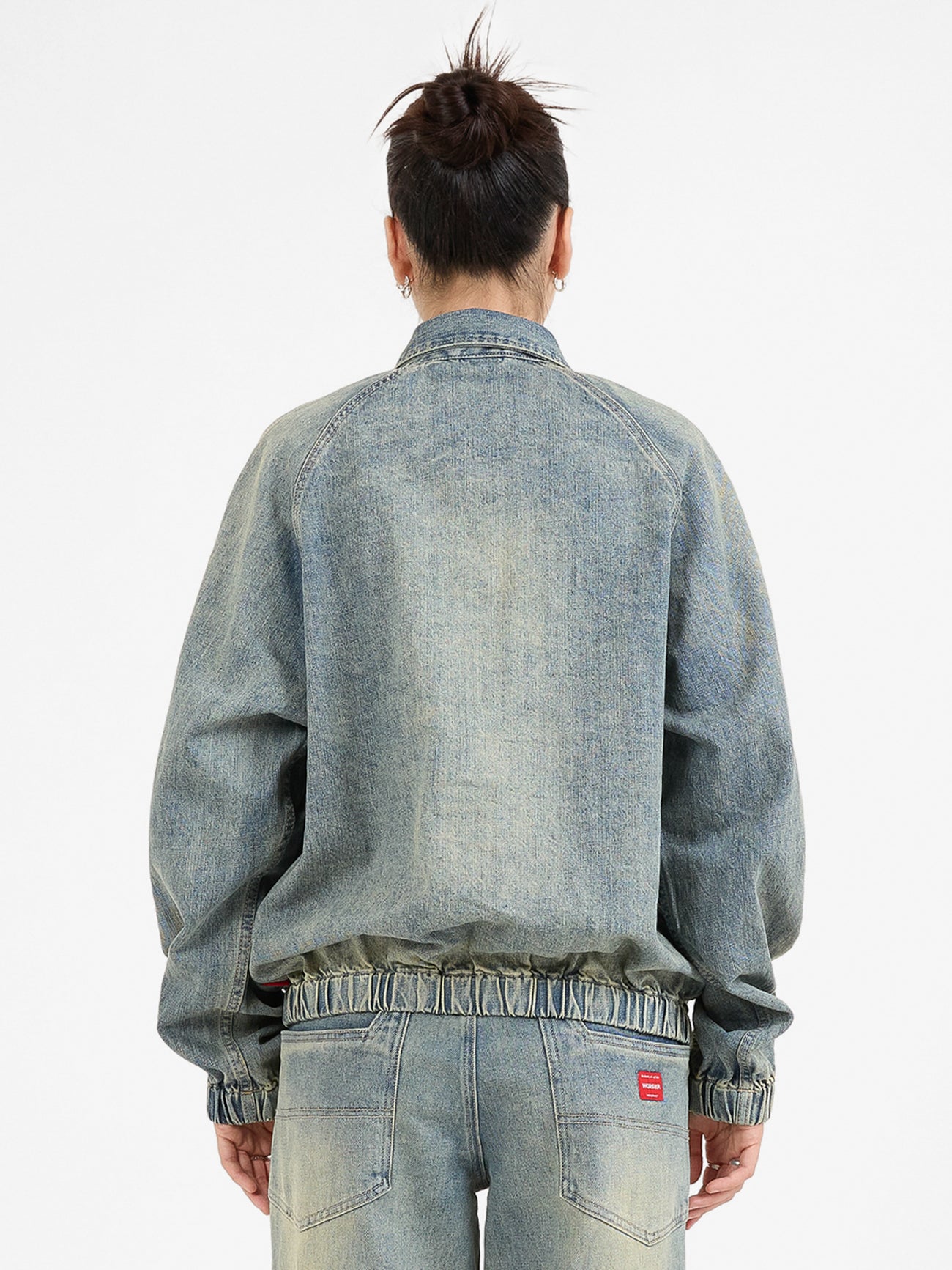 Denim Drizzler Jacket - Garbage Grime Blue 4