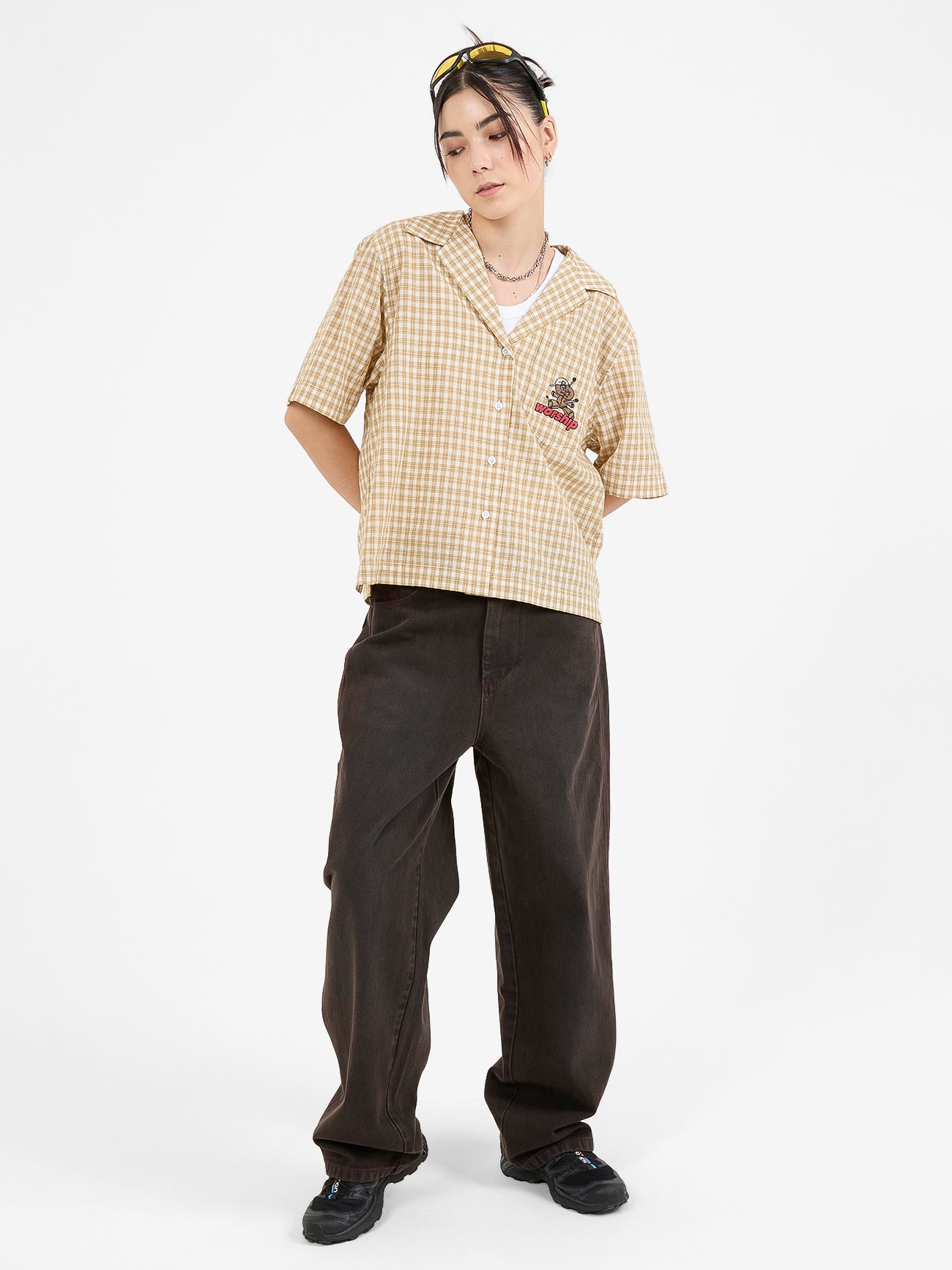 Dejavoodoo Bowling Shirt - Popcorn Yellow 4