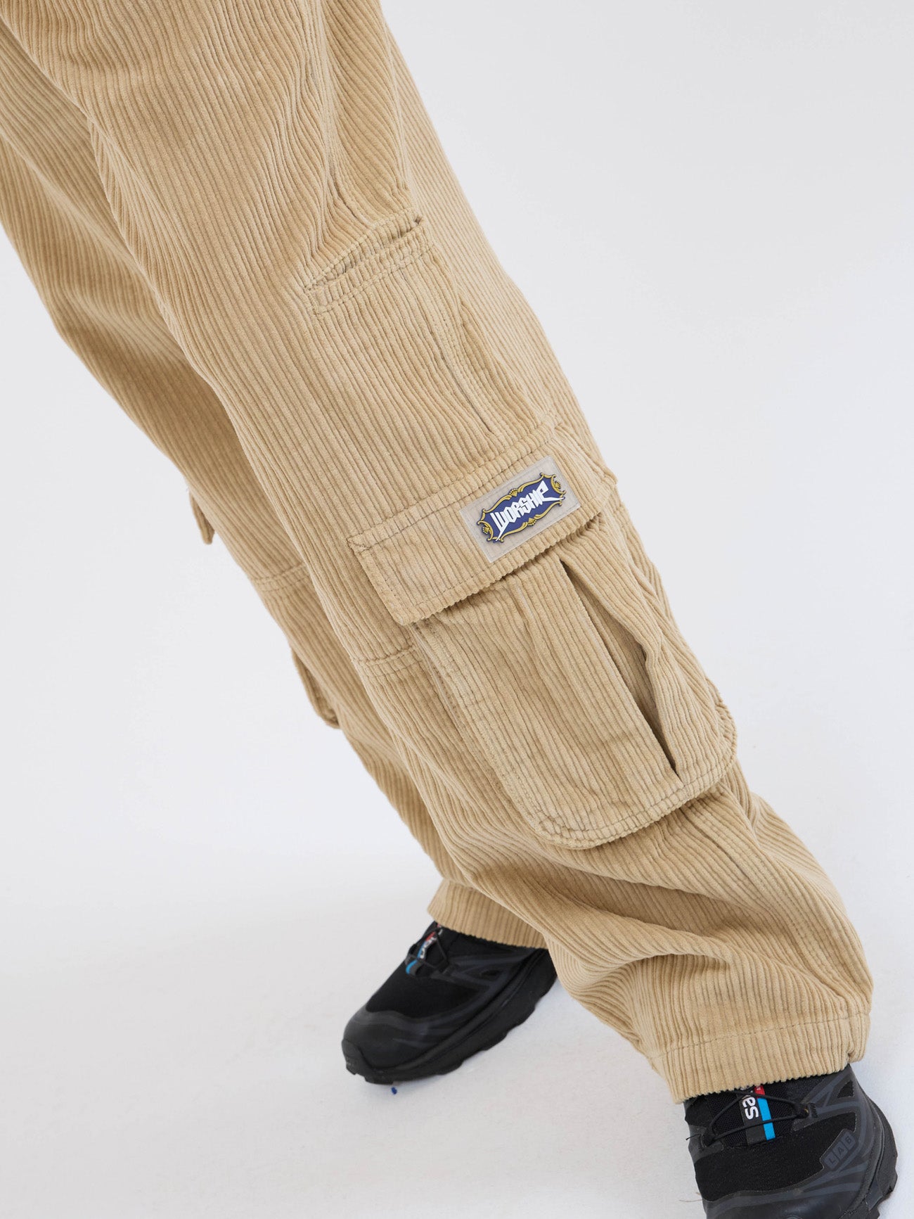 Podium Cord Cargo Pant - Faded Khaki 4