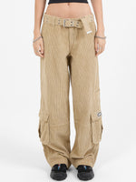 Podium Cord Cargo Pant - Faded Khaki 4