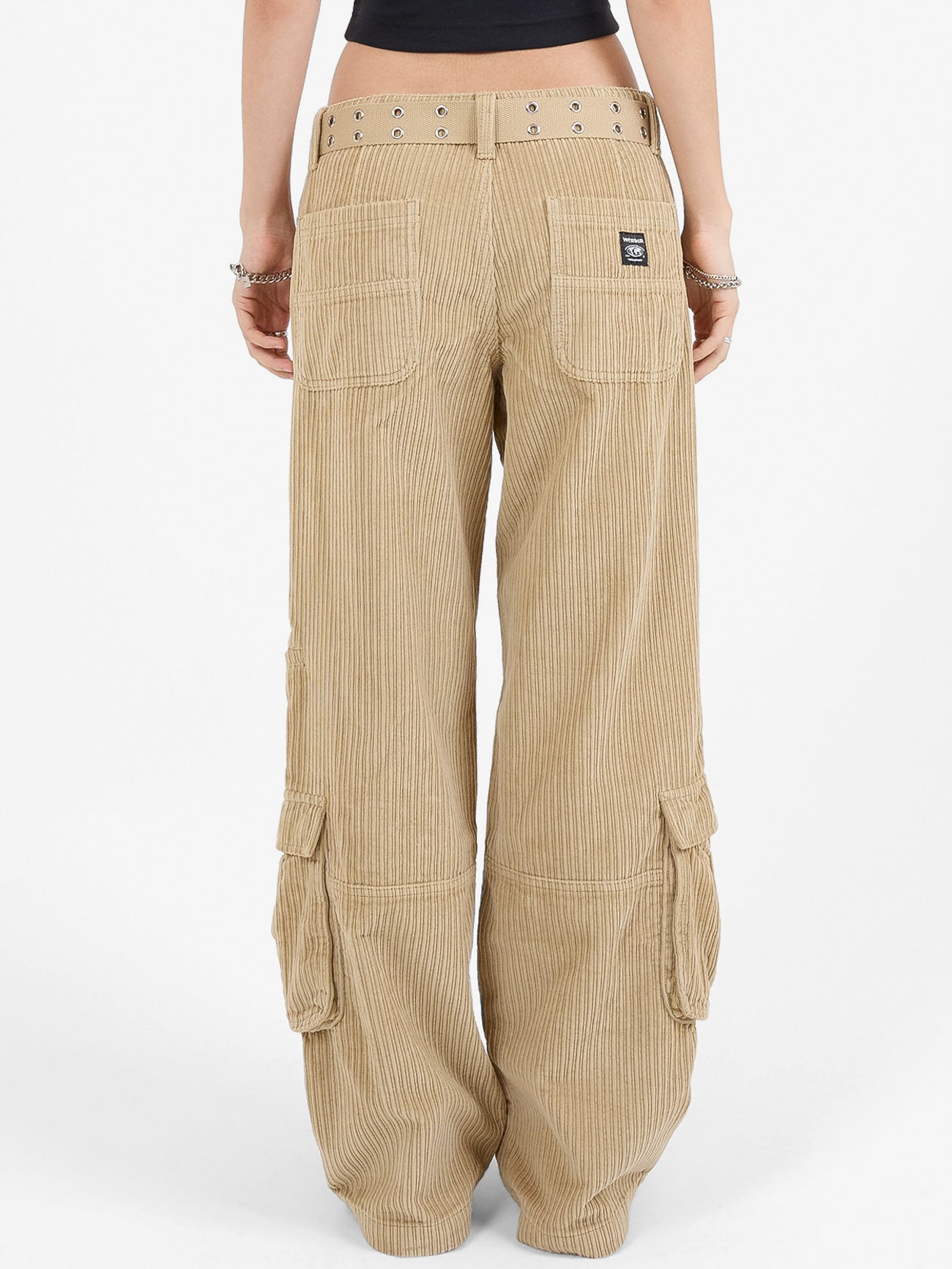 Podium Cord Cargo Pant - Faded Khaki 4