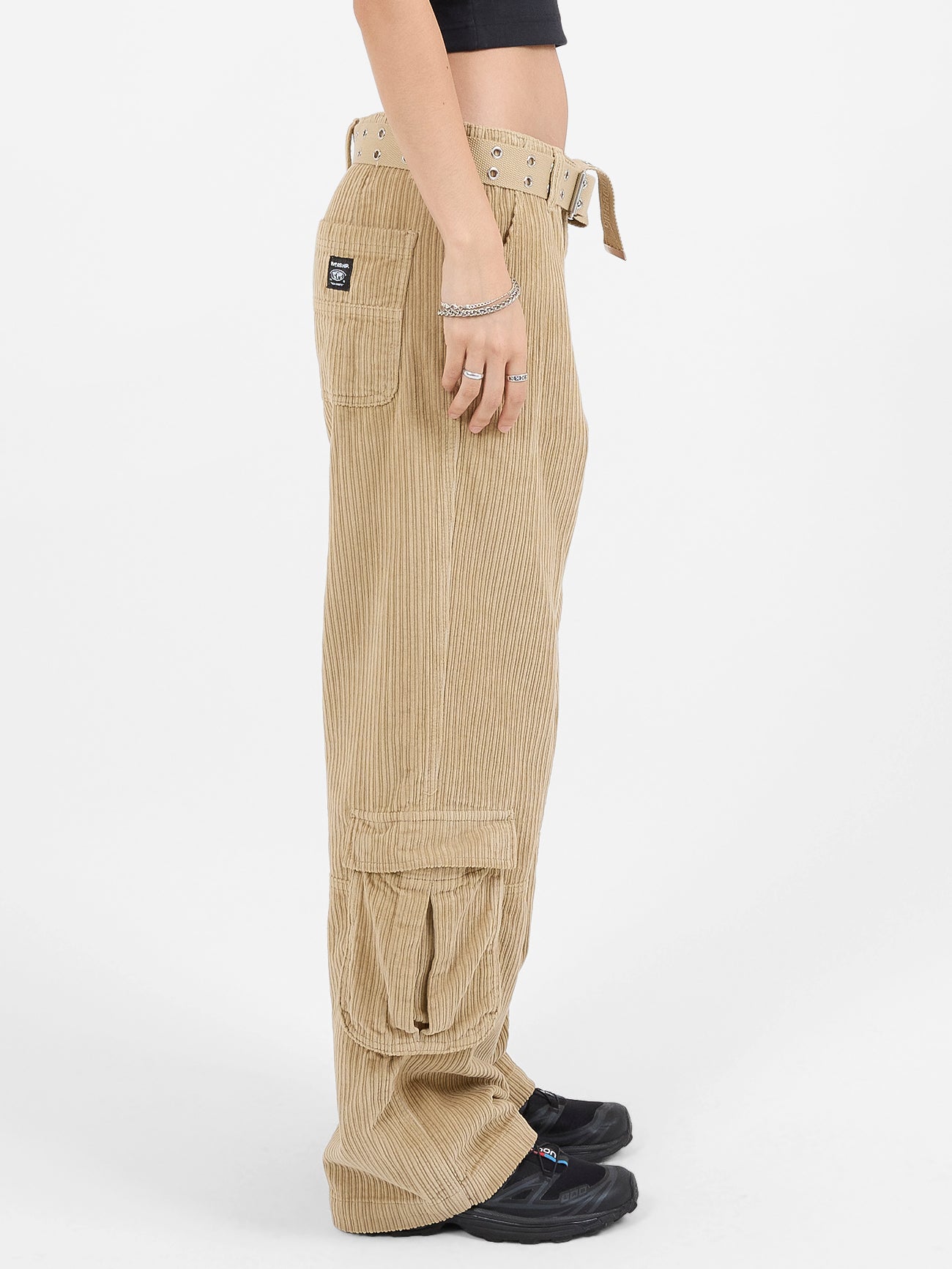 Podium Cord Cargo Pant - Faded Khaki 4