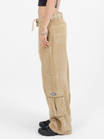 Podium Cord Cargo Pant - Faded Khaki 4