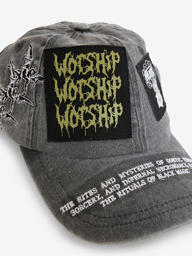 Potion Patch Dad Cap - Black Acid One Size