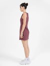 Motley Plaid Shift Dress - Wine 4