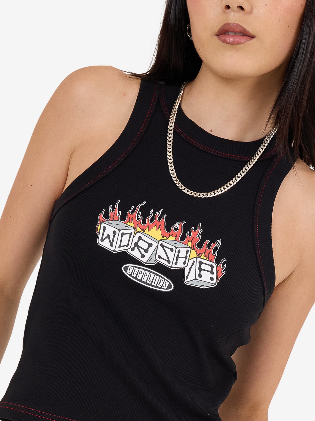 Snake Eyes Slim Fit Tank - Black 4