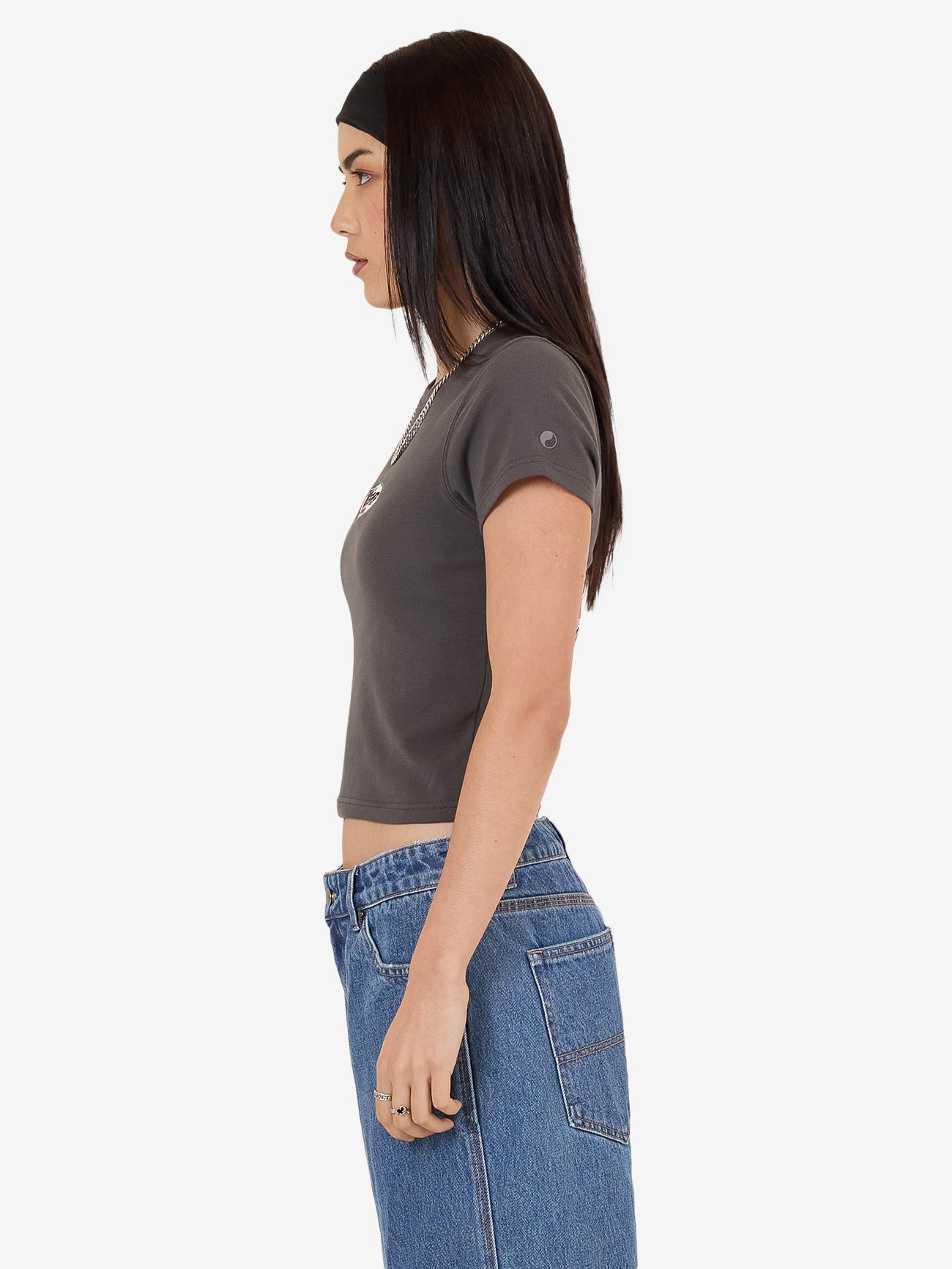 Glazed And Confused Slim Fit Tee - Worn Black 4