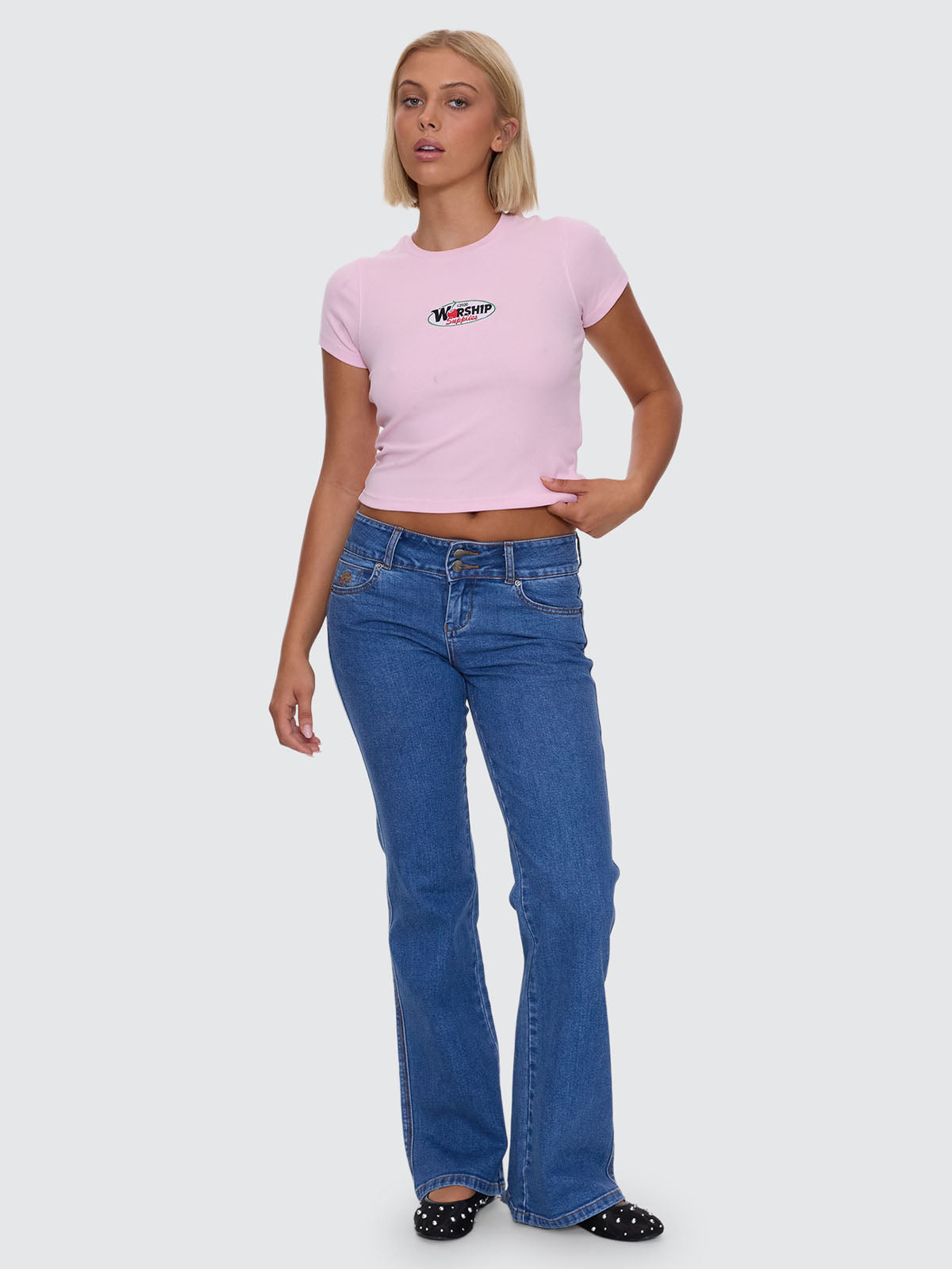 Glazed And Confused Slim Fit Tee - Quartz