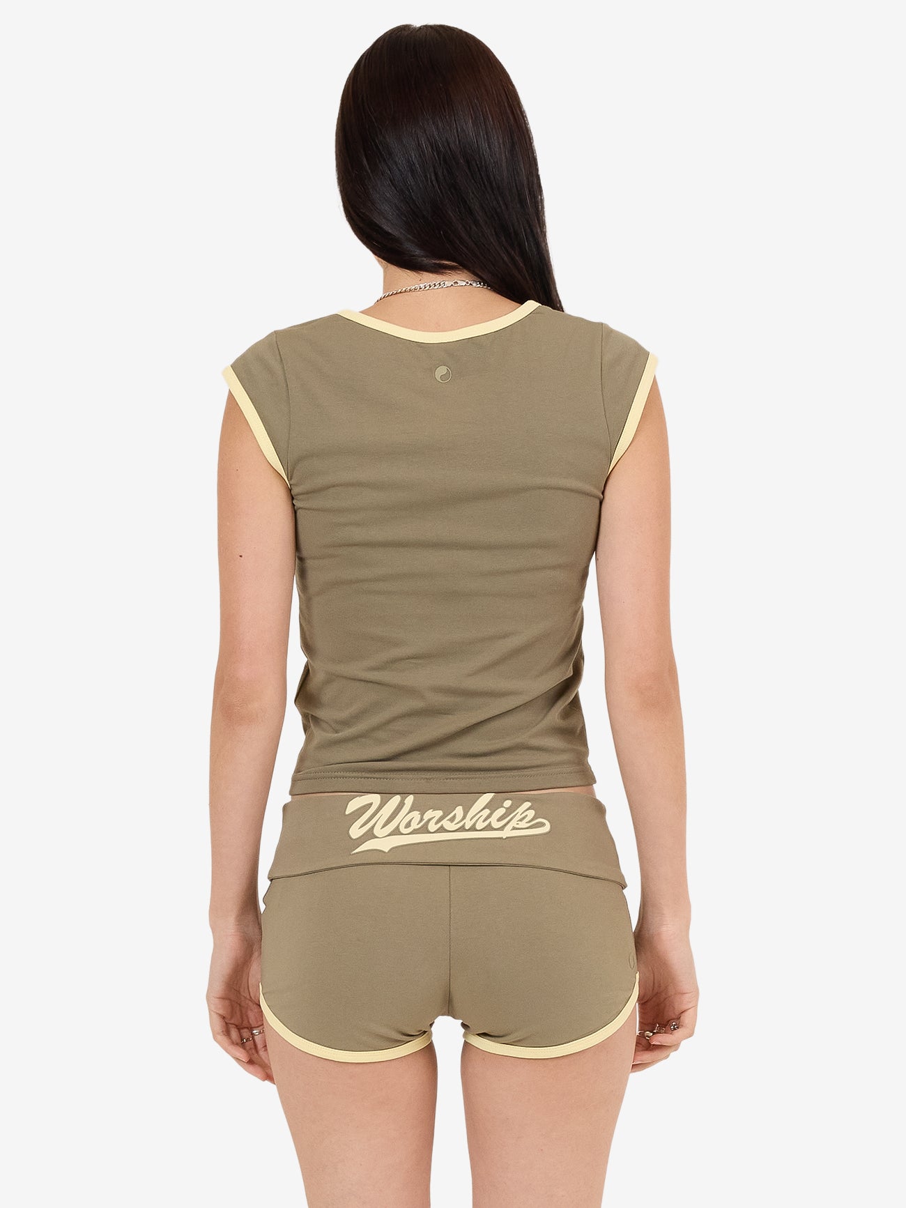 Major League Wrap Top - Kelp