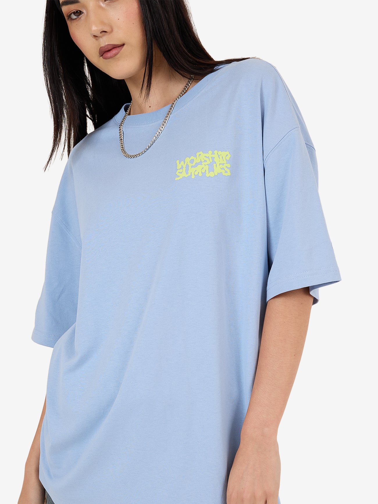 Terrain Relaxed Fit Tee - Bell Air Blue