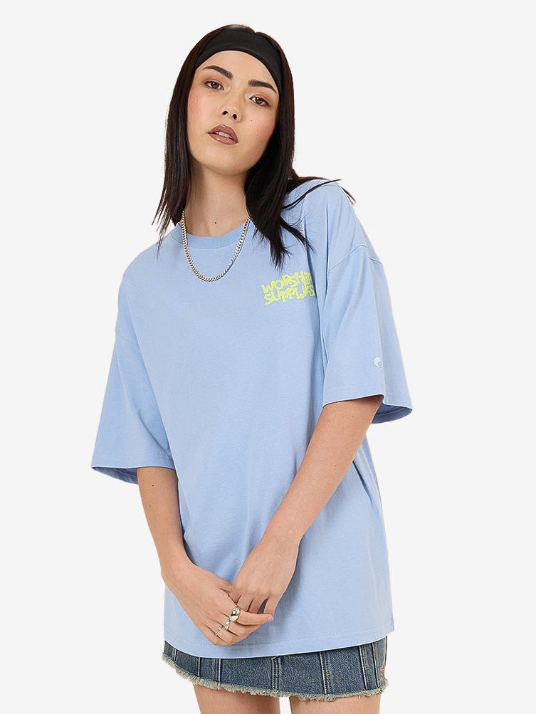 Terrain Relaxed Fit Tee - Bell Air Blue