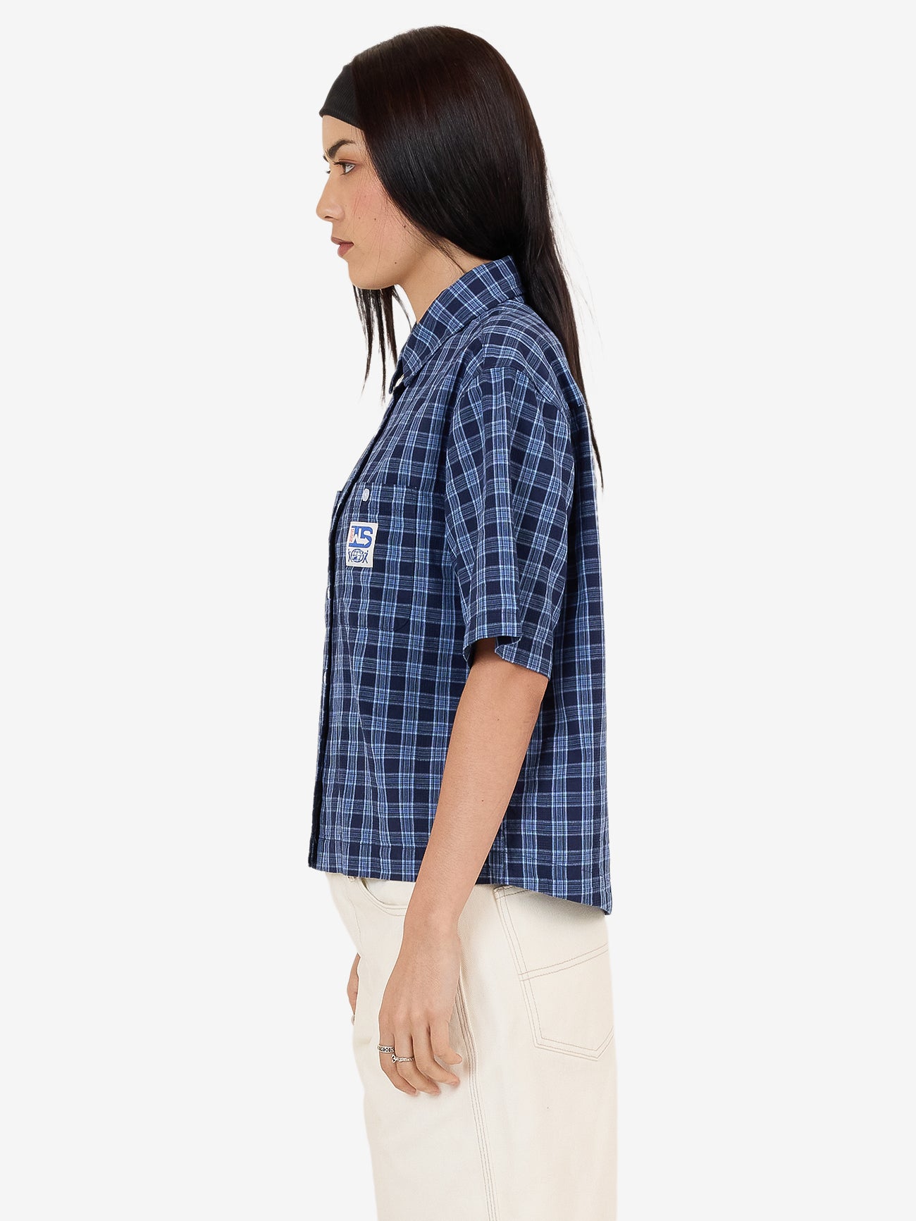 Removal Box Fit Shirt - Bell Air Blue