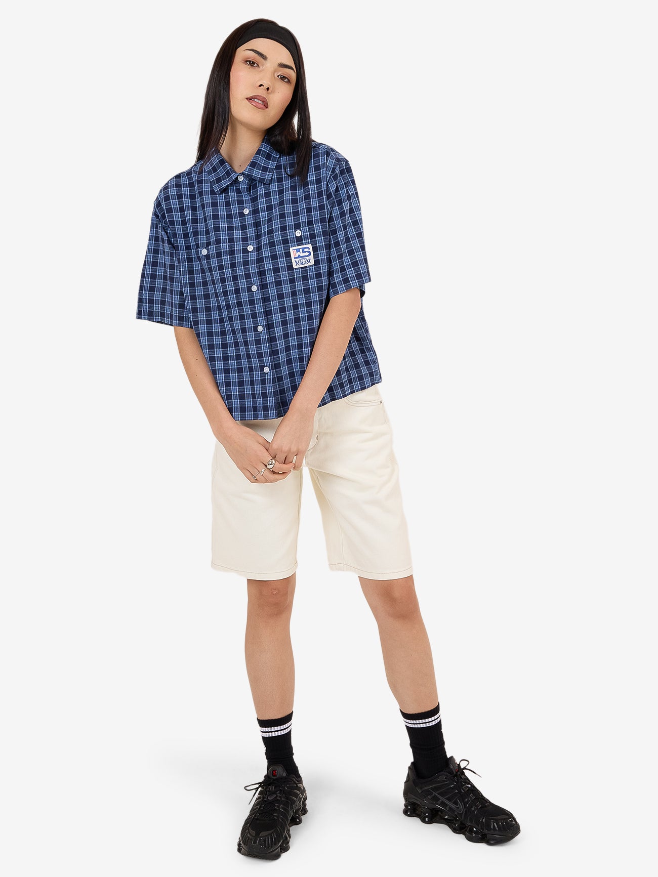 Removal Box Fit Shirt - Bell Air Blue