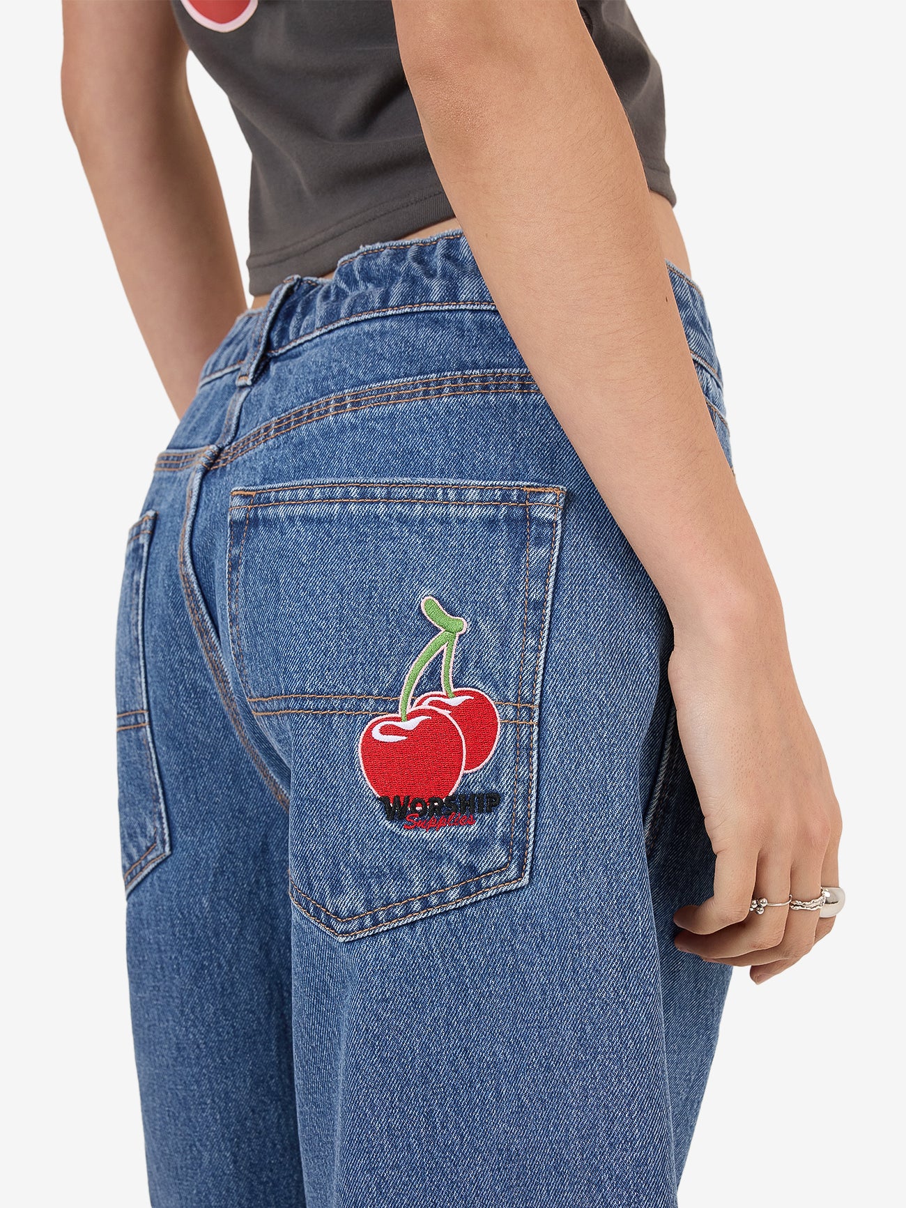 Glazed And Confused Big Baggy Short - Sky High Blue 4