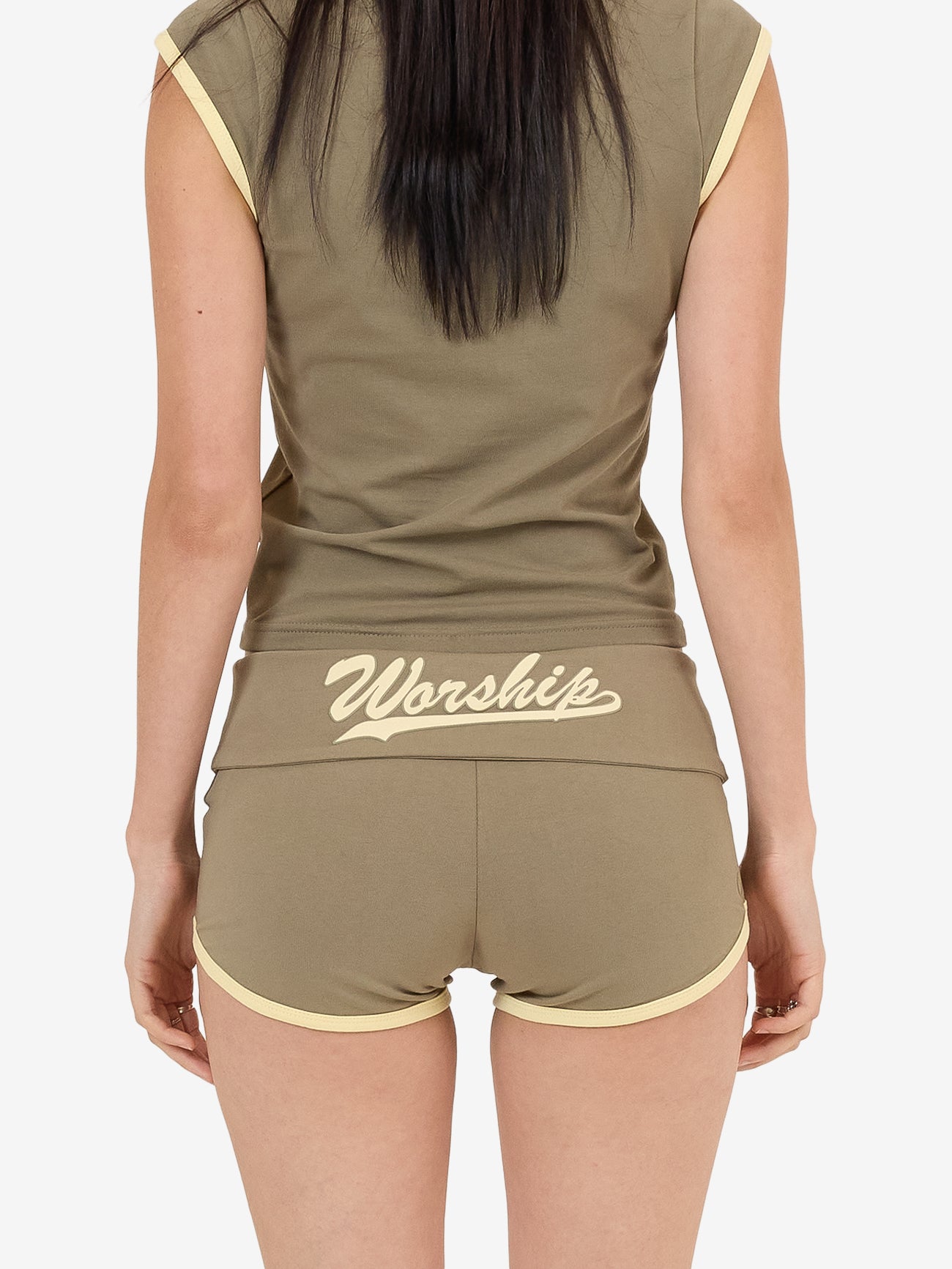 Major League Booty Shorts - Kelp 4