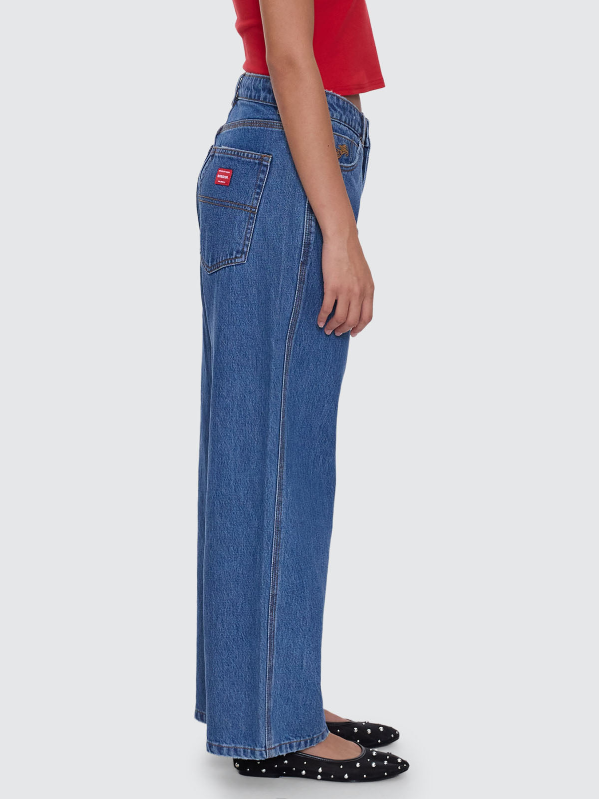 Worship Sloucher Jean - Sky High Blue
