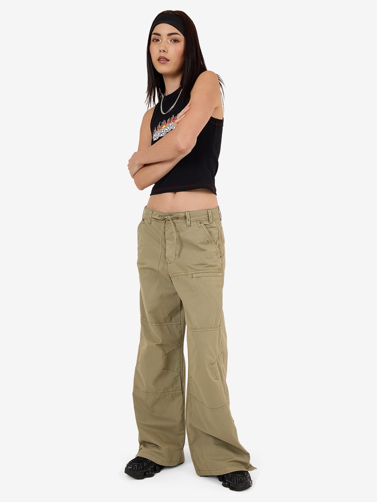 No Doubt Utility Pant - Kelp 4