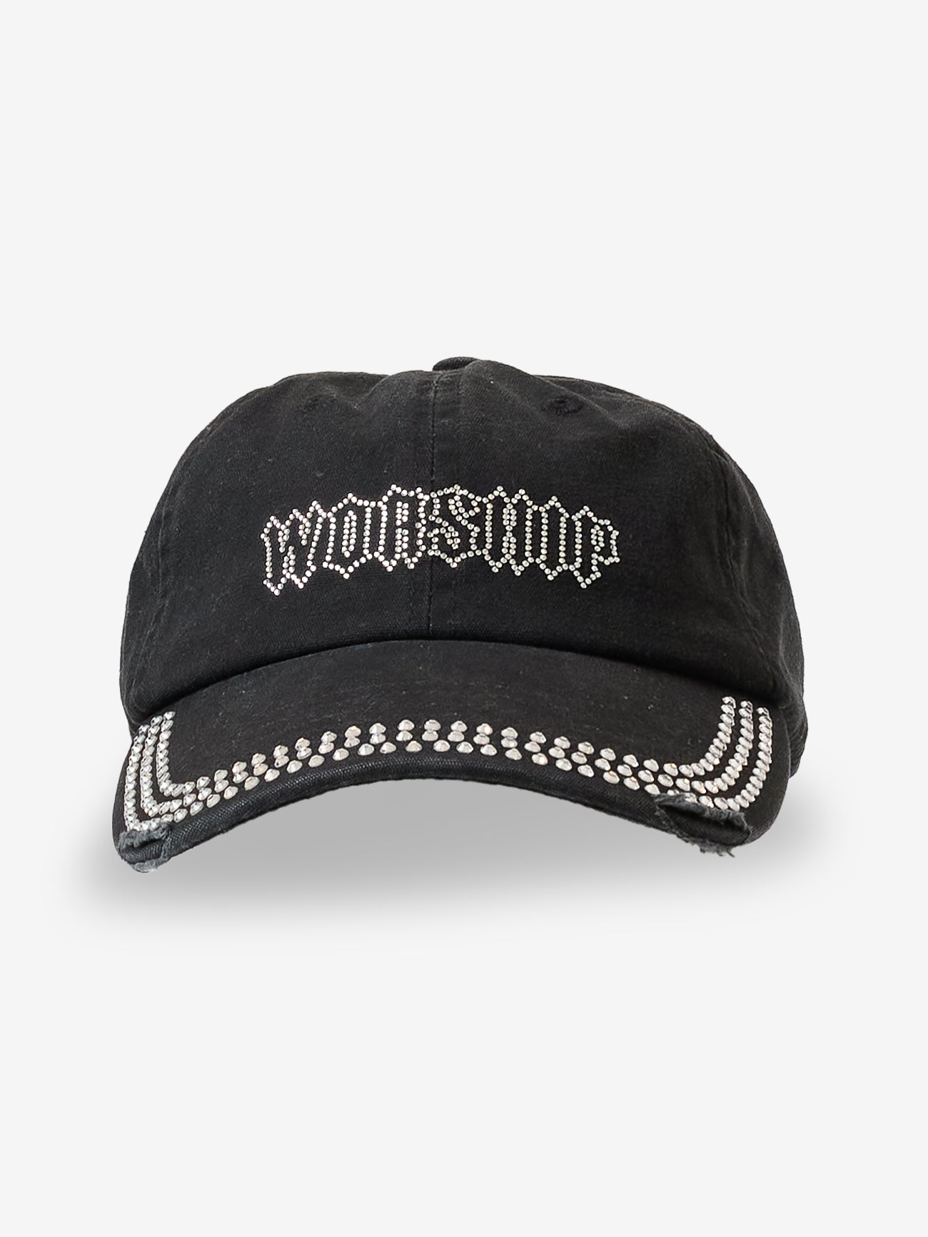 Glitz Canvas Dad Hat - Black One Size