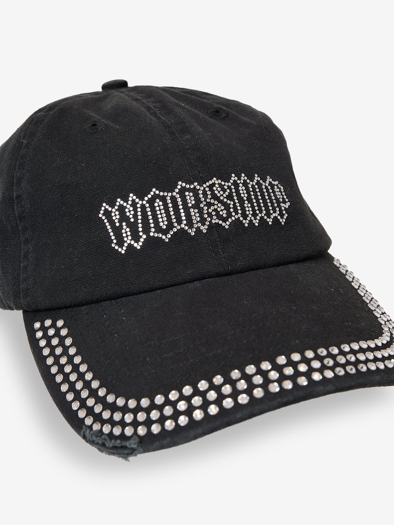 Glitz Canvas Dad Hat - Black One Size