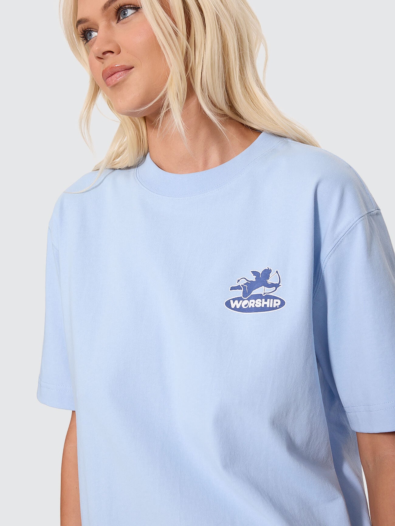 Shadow Cherub Regular Fit Tee - Dream Blue 4