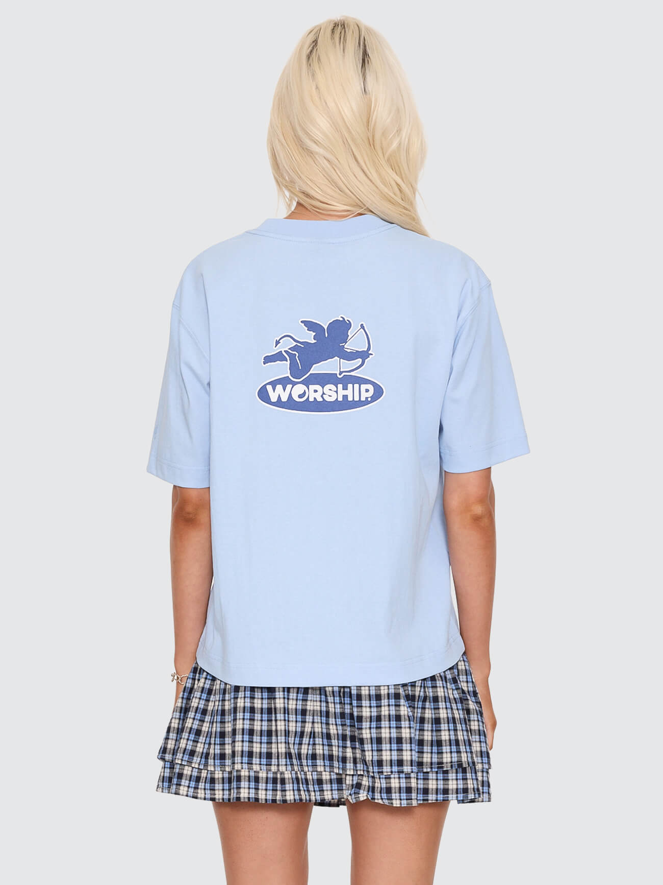 Shadow Cherub Regular Fit Tee - Dream Blue 4