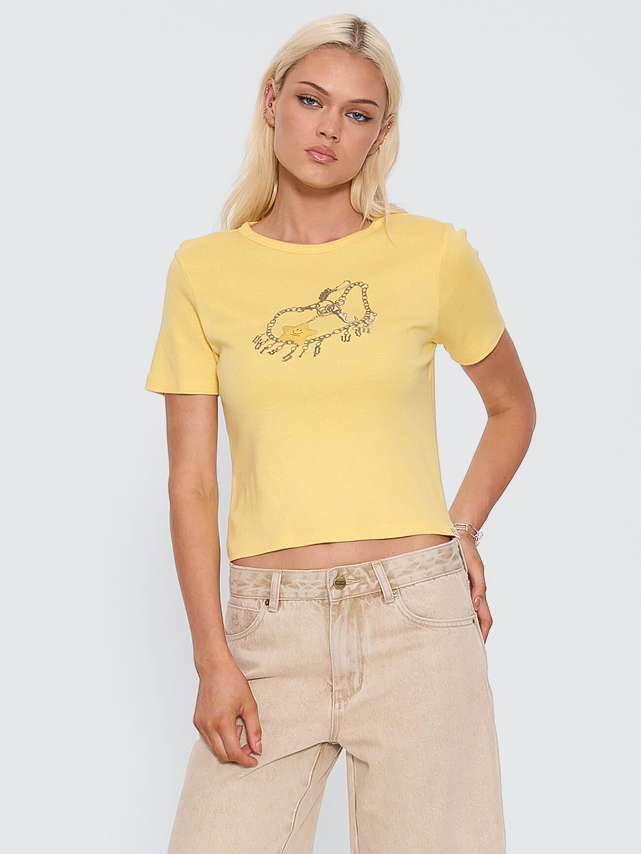 Supernova Day Fit Tee - Good Time Yellow 4