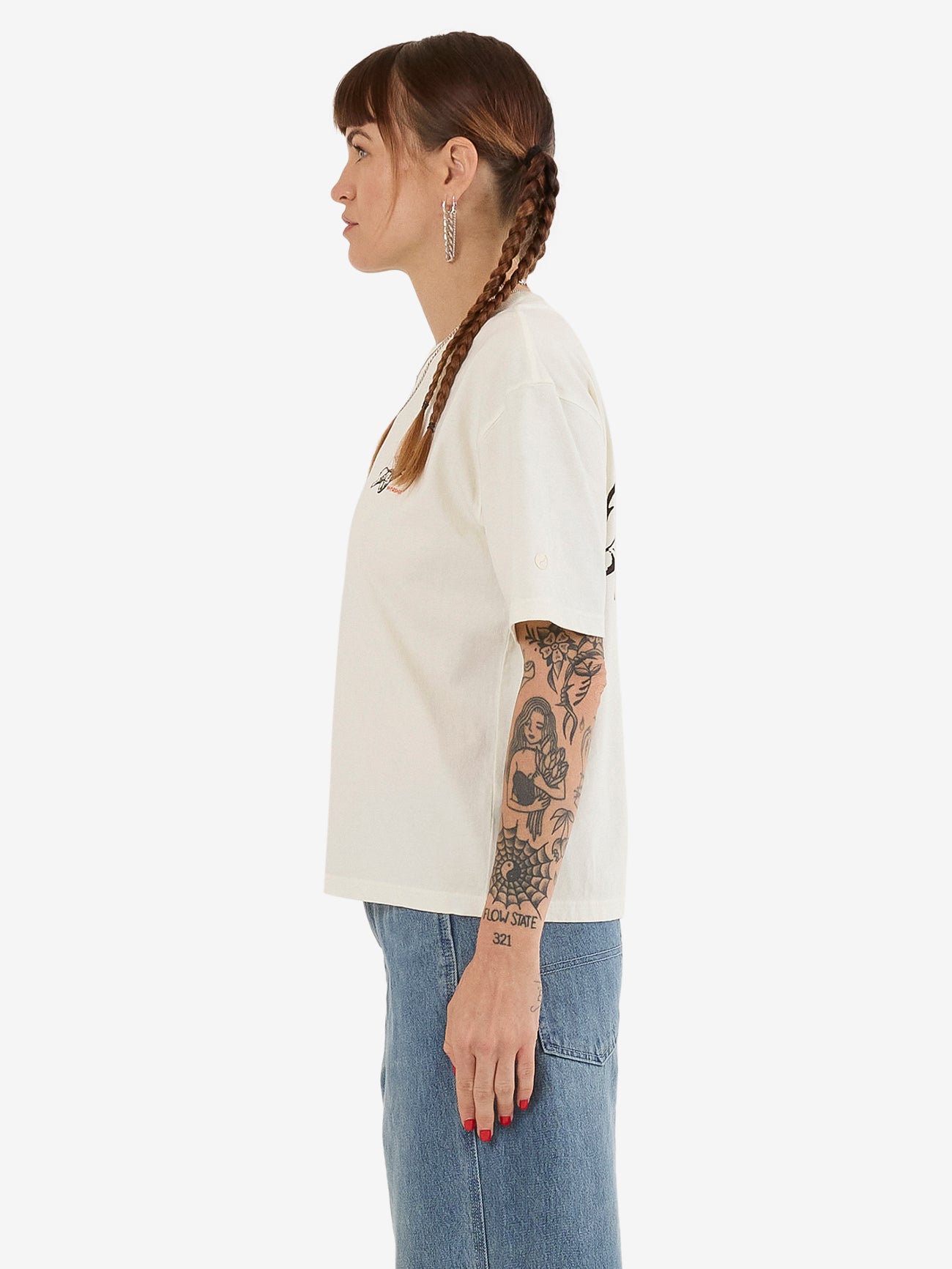 Cherub Regular Fit Tee - Bone 4