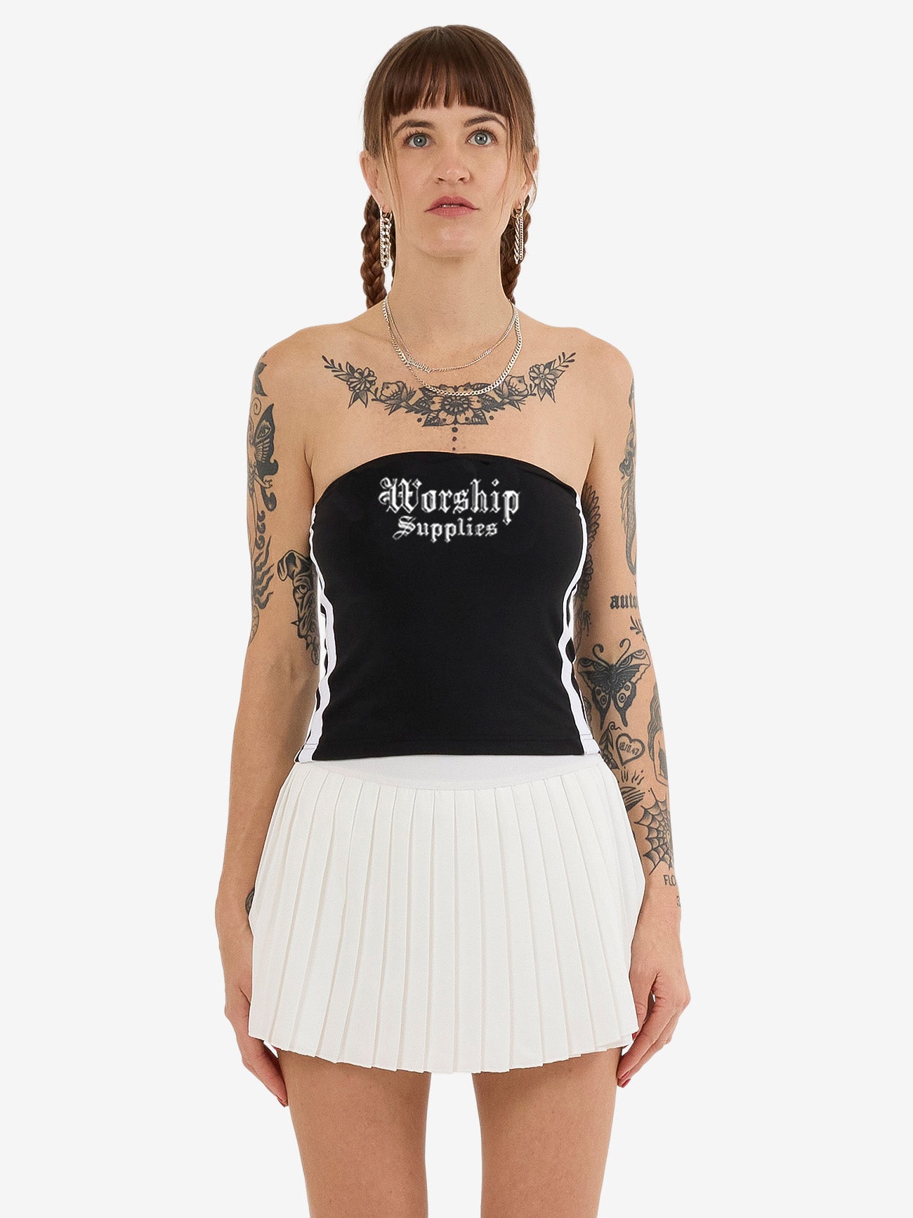 Worship Tube Top - Black 4