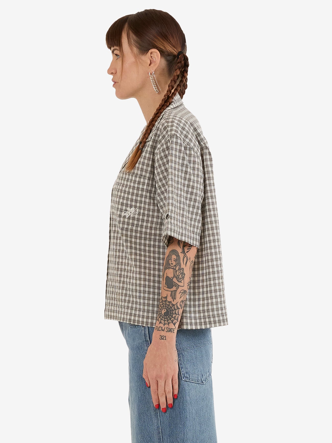 Cherub Box Fit Shirt - Jasper Green 4