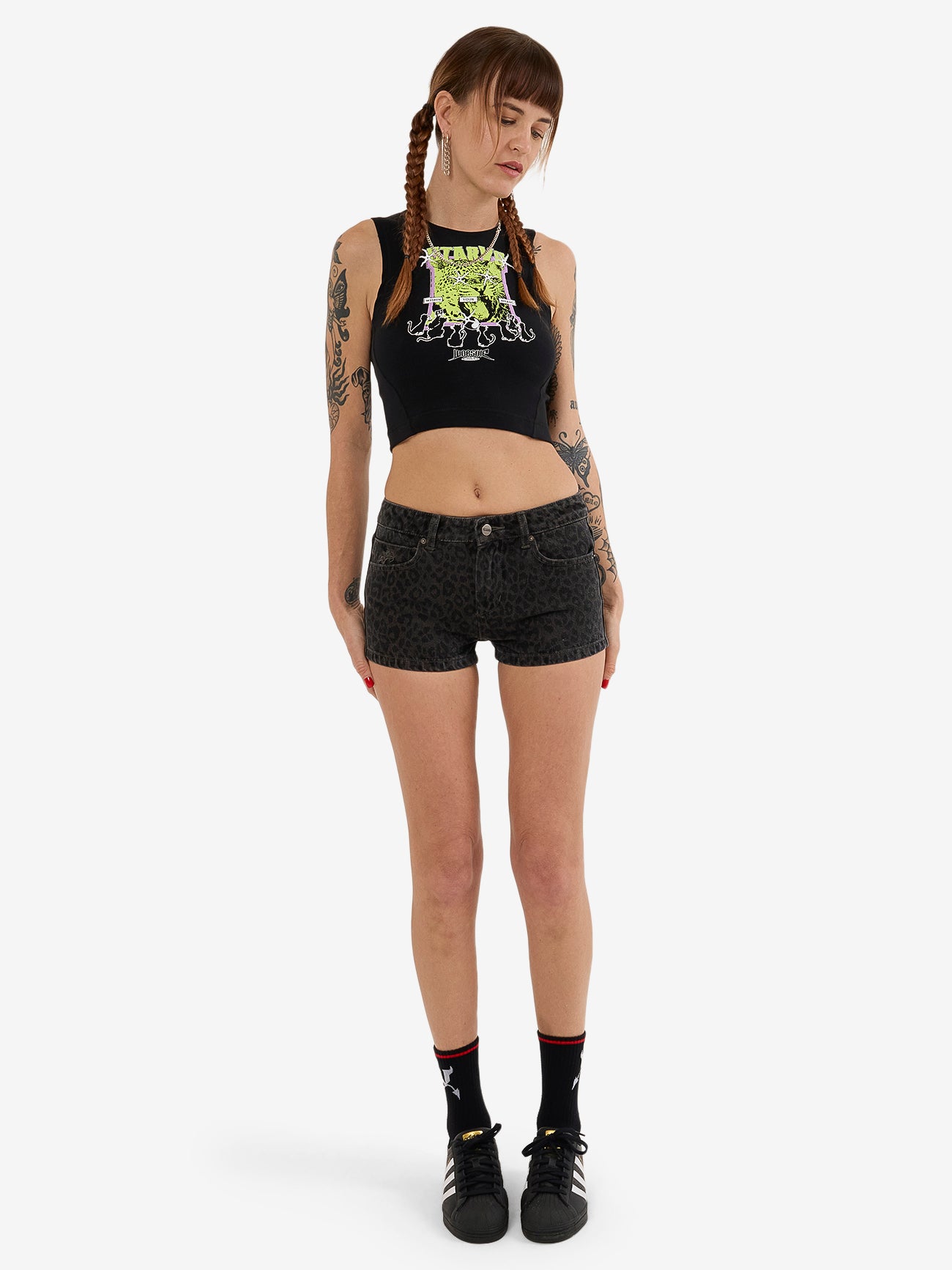 Miaow Y2K Crush Micro Short - Black 4