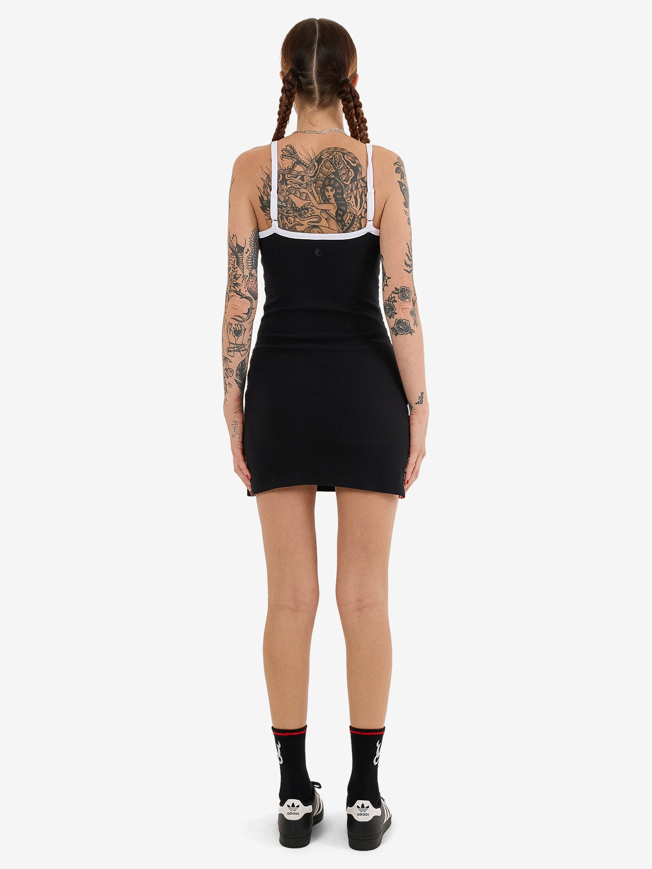 Prequil Strappy Mini Dress - Black 4