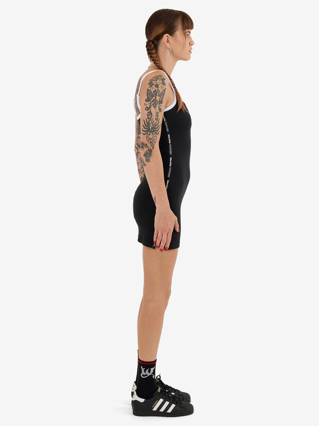 Prequil Strappy Mini Dress - Black 4