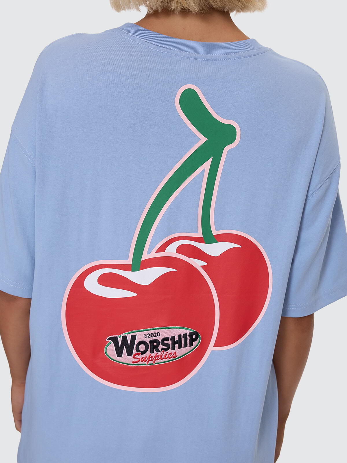 Glazed And Confused Relaxed Fit Tee - Bell Air Blue 4